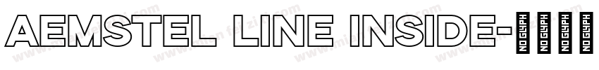 Aemstel Line Inside字体转换